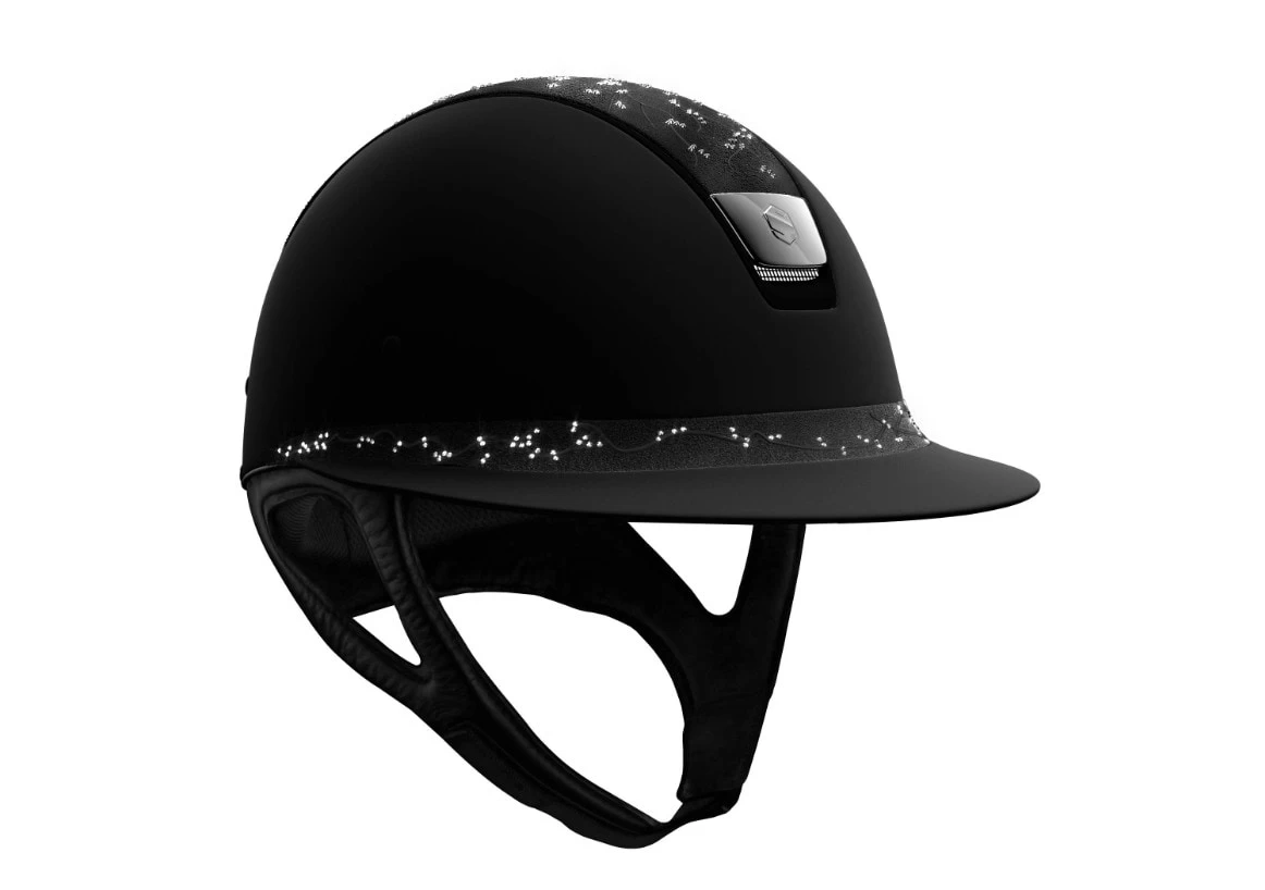 Miss Shield Crystal Leaf DR - Black 1 Miss Shield Crystal Leaf DR - Black