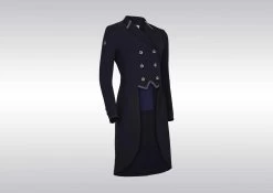 Crystal Fabric Tail Coat - Navy -Horse Riding Equipment UT FC WO02 19 3