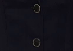 Victorine Crystal Fabric Competition Jacket - Black -Horse Riding Equipment UT JC WO01 19 S3