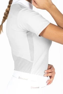 Elvira Shirt - Light Grey -Horse Riding Equipment UT SHWS19 LG2 scaled