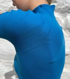 Alice Seamless - Seaport Blue -Horse Riding Equipment UT SHWT15 SB5