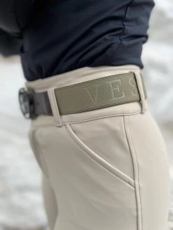 Pozzallo Belt - Dark Green -Horse Riding Equipment VR U8510 20101 006992