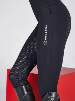 Canazei Riding Tights - Black -Horse Riding Equipment VR W1019 65020 90 3