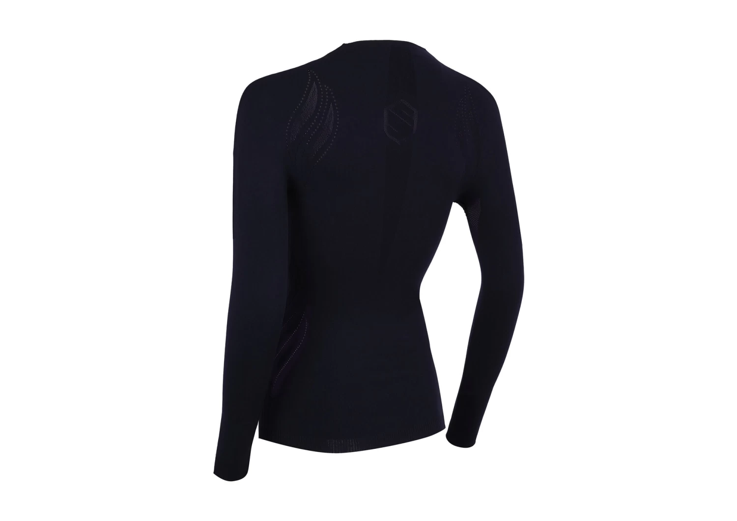Alicia Seamless Shirt - Navy 2 Alicia Seamless Shirt - Navy - Image 2