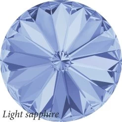 OS Earrings Rivoli -Horse Riding Equipment lt sapphire