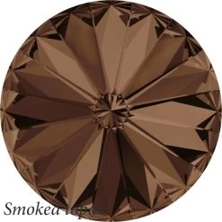 OS Earrings Rivoli -Horse Riding Equipment smoked topaz