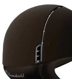 Shadowmatt 255 Swarovski DC - Brown -Horse Riding Equipment ut 30102 brown bak narbild ny