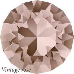 Hanging Earring Swarovski -Horse Riding Equipment vintage rose1